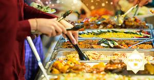 Tổ chức tiệc sinh nhật công ty theo hình thức buffet